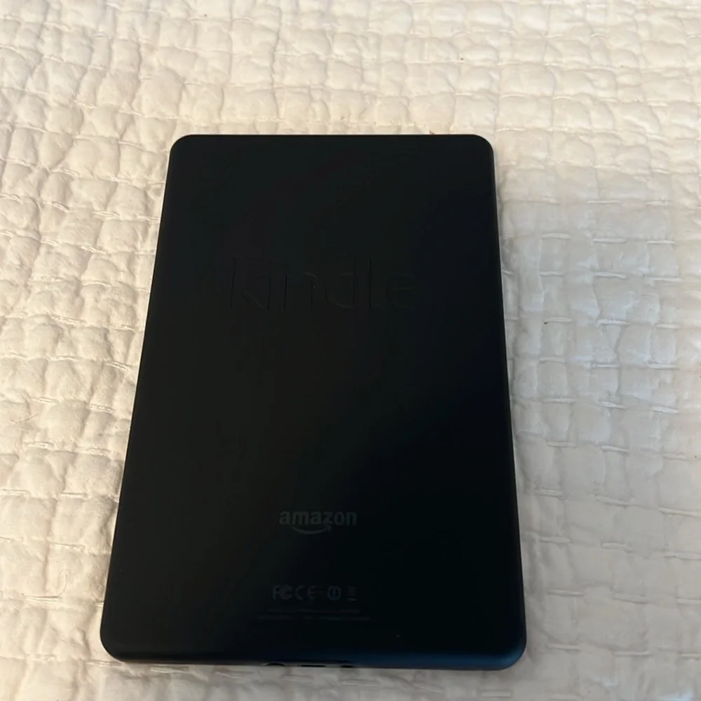 Kindle with charging cord